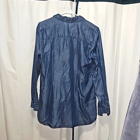 J. Jill denim button up shirt - Picture 5 of 5
